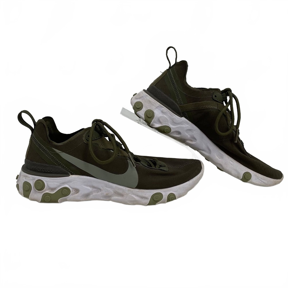 Nike Green React Element 55 Sneakers | Women’s Size 7